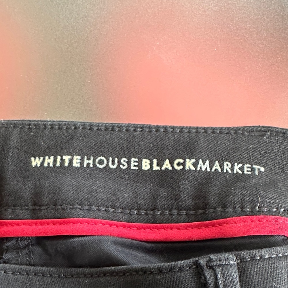 WHBM High-Rise Straight Crop Black Jeans Size 2 P – Must-Have! - Picture 4 of 9